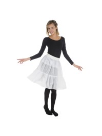 WHITE PETTICOAT L-XL