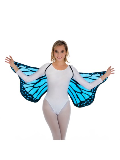 AILES PAPILLON BLEU ADULTE TU