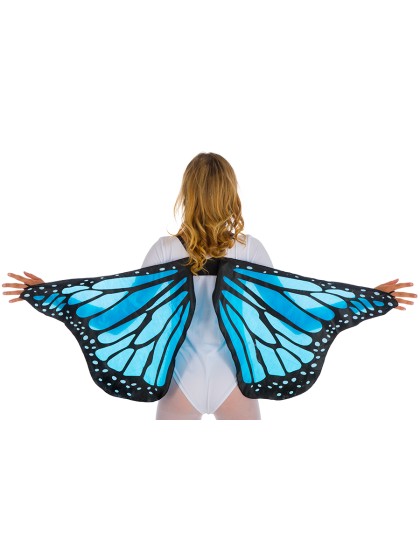 AILES PAPILLON BLEU ADULTE TU