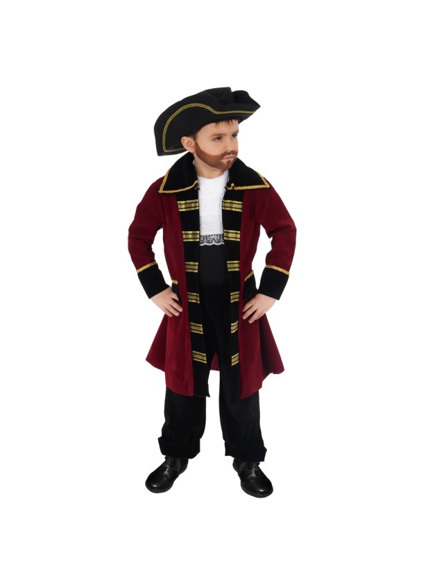 PIRATE CAPTAIN EDWARD 4 PIECES 152CM