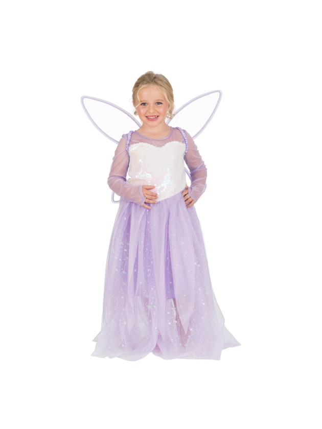 VIOLETA FAIRY WITH WINGS 2 PIECES 96CM
