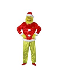 THE GRINCH ™ COSTUME 5 PIECES M