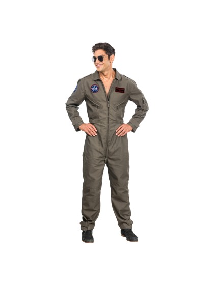 JET FIGHTER PILOT JUMPSUIT L