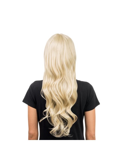 JENNA - BLOND LONG HAIR WIG WITH FRINGE 55CM