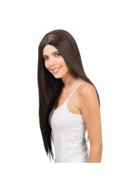 PERRUQUE KEYLA CHEVEUX LONGS BRUN 73CM
