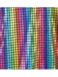 VESTE SANS MANCHE A CAPUCHE MULTICOLORE M