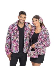 MAN MULTICOLOR LEOPARD JACKET M