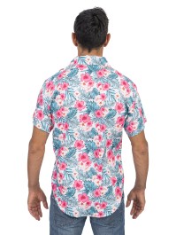 HIBISCUS HAWAIIAN SHIRT L