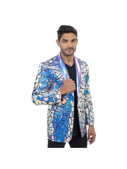VESTE HOLOGRAPHIQUE HOMME XL