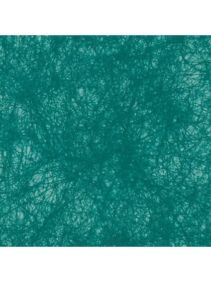 PEACOCK BLUE ROMANCE TABLE RUNNER 30CM X 10M