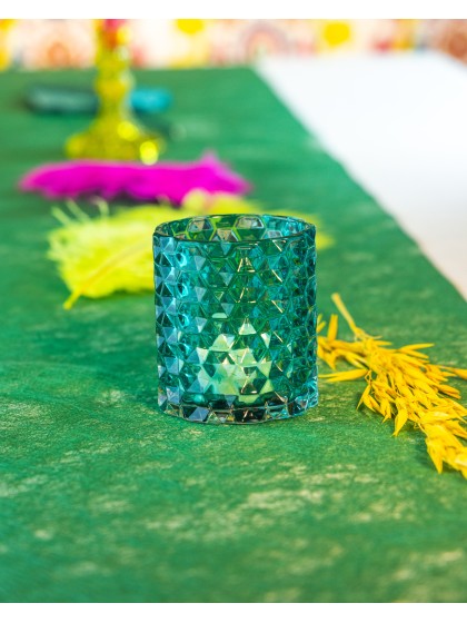 JUNGLE GREEN ROMANCE TABLE RUNNER 30CM X 10M