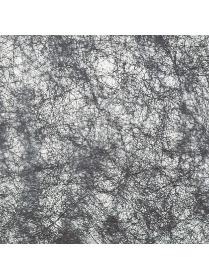 10 BLACK ROUND ROMANCE TABLE SETS 34CM