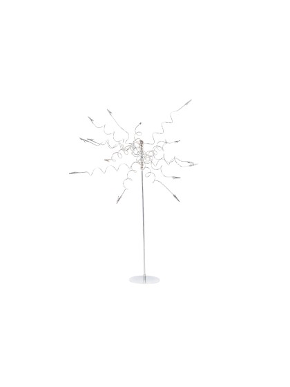 CENTRE DE TABLE METAL SPIRALE  47CM