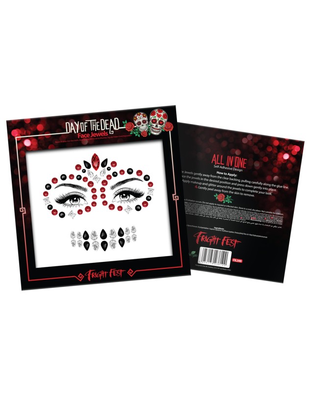 BIJOUX VISAGE DAY OF THE DEAD 