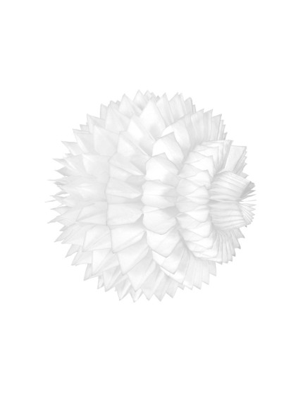 SET 2 SPIKY BALLS WHITE 15CM