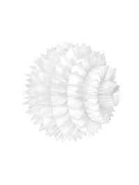 SET 2 SPIKY BALLS WHITE 15CM
