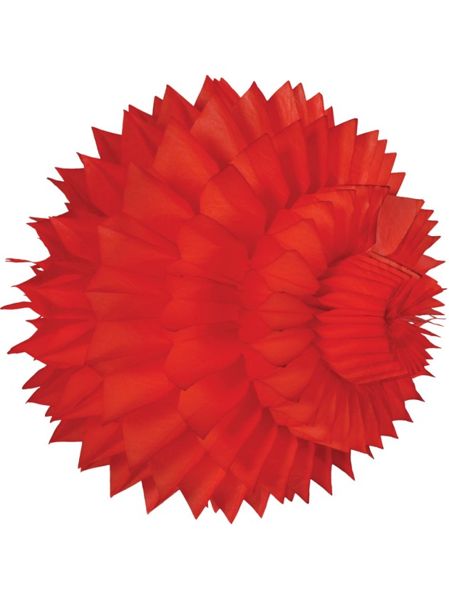 SPIKY BALL RED 25CM