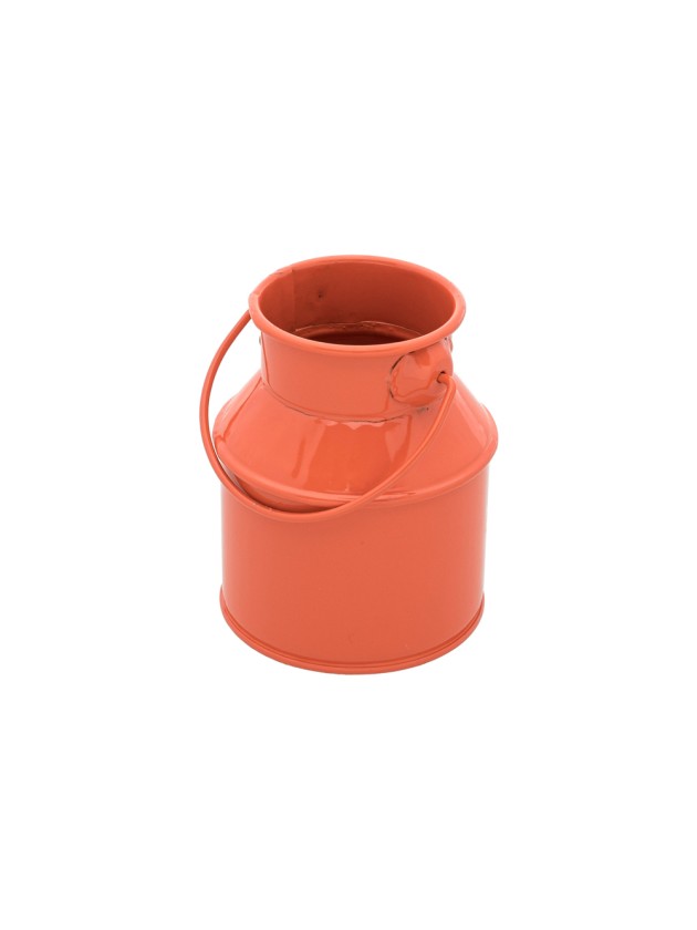 TANGERINE MILK POT WITH HANDLE DIA 5CM X 9CM