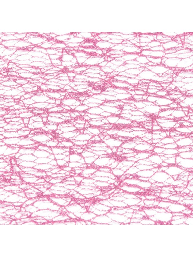 CHEMIN DE TABLE GLITTER VIEUX ROSE 30CM X 5M