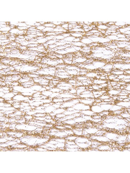 TISCHLÄUFER GLITTER GOLD 30CM X 5M