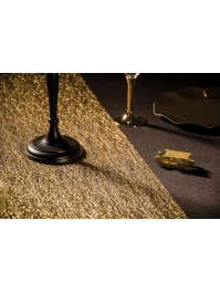 CHEMIN DE TABLE GLITTER OR 30CM X 5M
