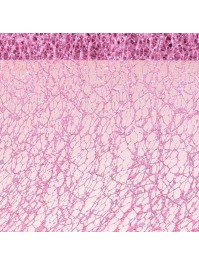 OLD PINK GLITTERED TABLE RIBBON 10CM X 5M