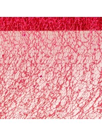 RUBAN DE TABLE GLITTER ROUGE 10CM X 5M