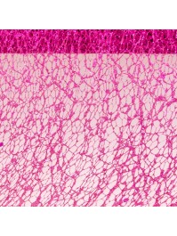 RUBAN DE TABLE GLITTER FUCHSIA 10CM X 5M
