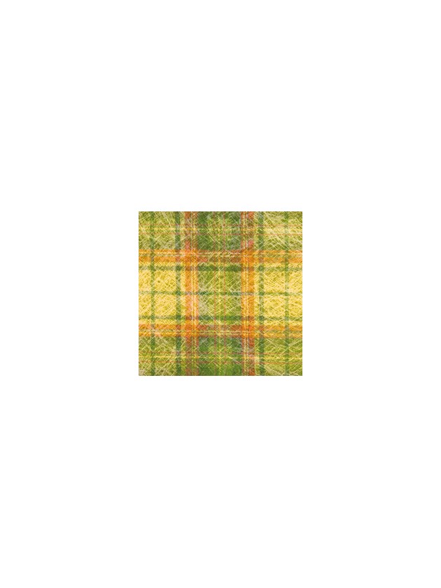 10 SETS TISCH QUADRATISCH MADRAS GELB 34CM