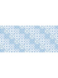 TISCHLÄUFER ROMANCE AZULEJOS 30CM X 5M