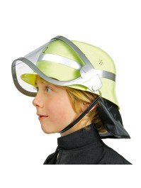 HELM POMPIER MIT SCHIRM IN KUNSTSTOFF Einheitsgröße