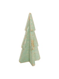 3D OLD FINISH GREEN TREE 16CM X 16CM X 33.5CM