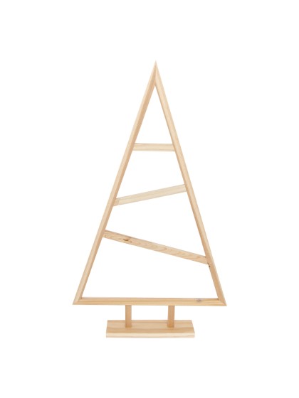 WOODEN TREE DECORATION 60CM X 35CM X 6CM