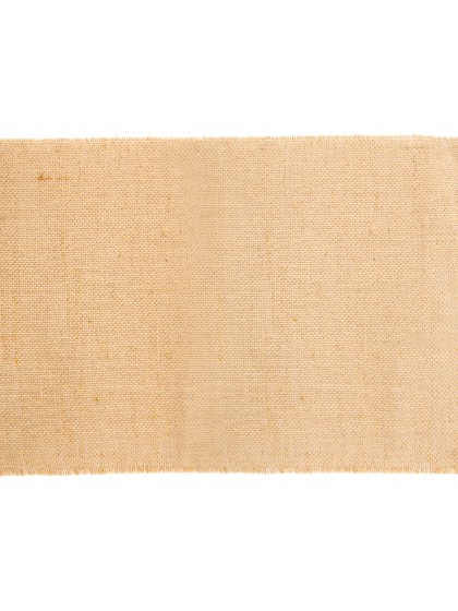 NATURAL/GOLDEN THREAD JUTE TABLE RUNNER 29CM X 3M