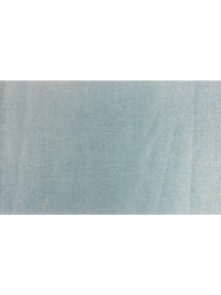 METAL BLUE BURLAP TABLE RUNNER 28CM X 5M