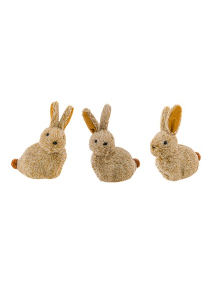 HASE BRAUN 3 SORT. 6CM X 3CM X 9CM