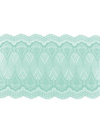 TISCHLÄUFER SPITZE PERSAN GRÜN D\'EAU 18CM X 5M