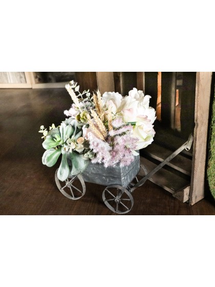 WAGEN METALL 47CM X 13.5CM X 14.5CM