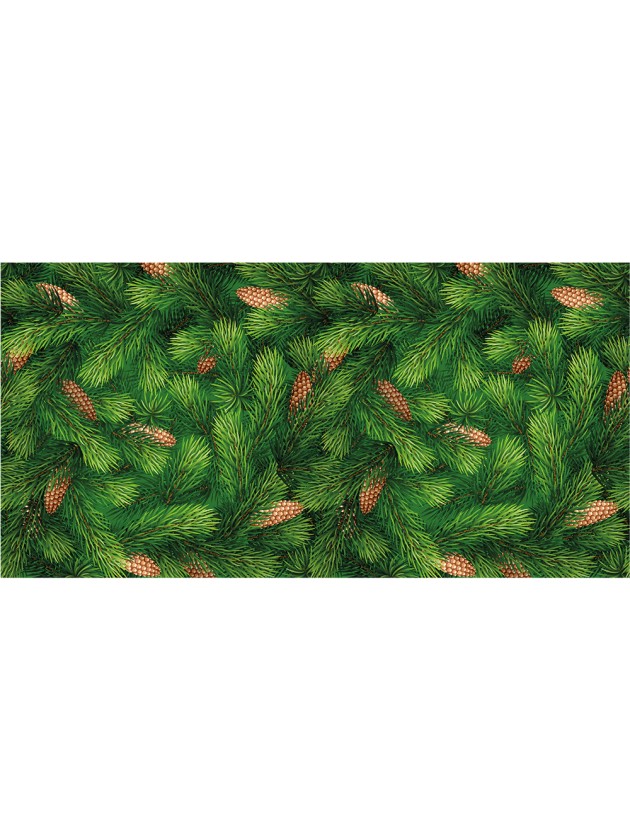 CHEMIN DE TABLE ROMANCE BRANCHES PIN PHOTOPRINT 30CM X 5M