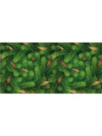 CHEMIN DE TABLE ROMANCE BRANCHES PIN PHOTOPRINT 30CM X 5M