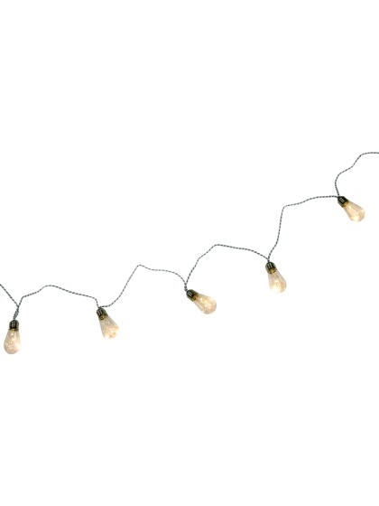 GUIRL 10 PETITES AMPOULES BLANC CHAUD 30 LED 365CM
