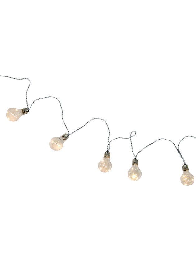 GUIRL 10 GLÜHBIRNEN LARGES WEISS CHAUD 30 LED 365CM