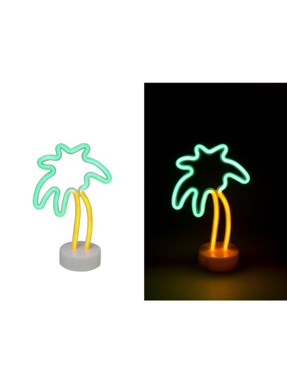 PALMIER NEON VERT JAUNE 18CM X 30CM