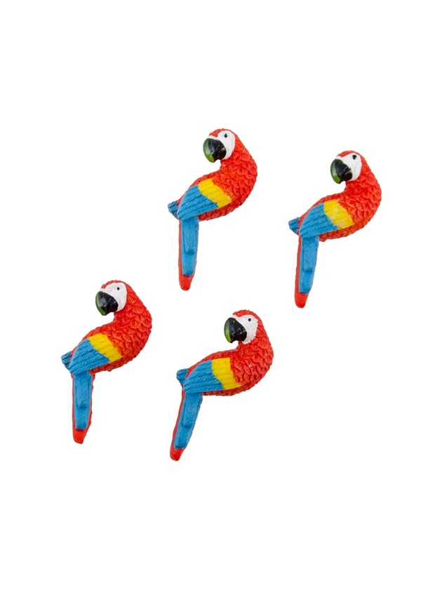 BEUTEL 8 PAPAGEIS SELBSTKLEBEND ROUGE/BLEU 4.4CM X 1.3CM X 1.1CM 