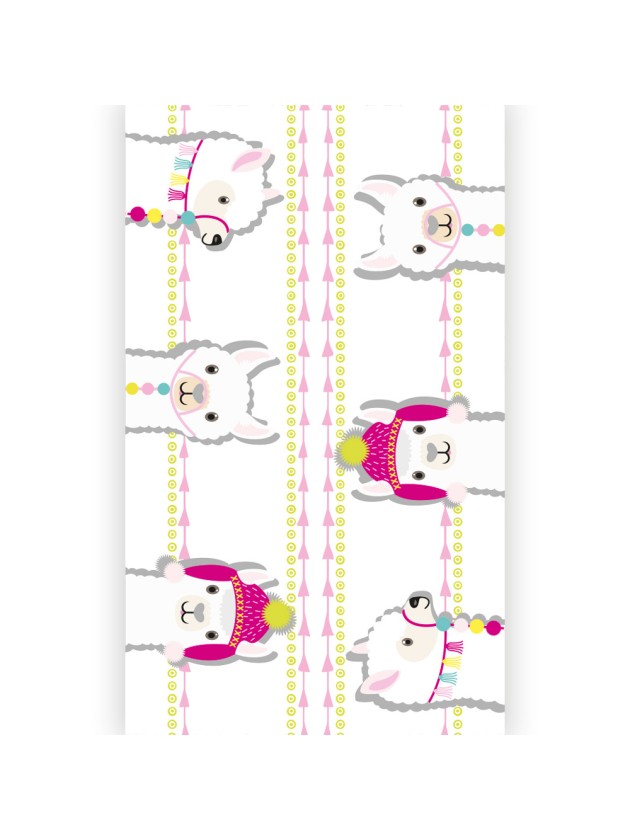 TISCHLÄUFER ROMANCE LAMA 2 30CM X 5M