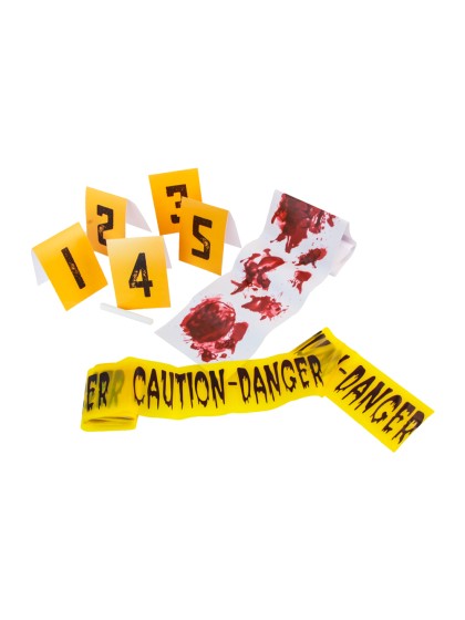 CRIME SCENE 8 PCS KIT 