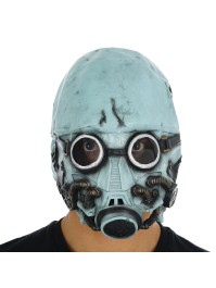 MASKE LATEX MOON INVASION LEDs BLAU 