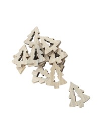 SET 12 WOODEN TREES TO DISPERSE 4CM