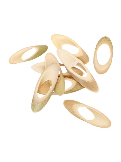 SET 24 SERVIETTENRINGE BAMBUS 12CM X 3.5CM X 1CM