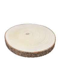 RONDIN BOIS AVEC ECORCE DIA ENV 38CM X 3.5CM